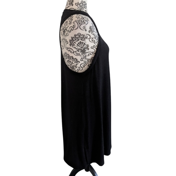 Aritzia Wilfred Free Tank Dress Whimsigoth Witchy Women S Monochrome Slouchy Y2K - Picture 4 of 10